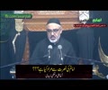[Clip] what is the meaning of Nusrat e Imam ATFS Agha Ali Murtaza Zaidi 2018 Urdu