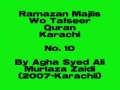 10-Majlis and Tafseer Surah Shura - Ramadan 2007 - Urdu